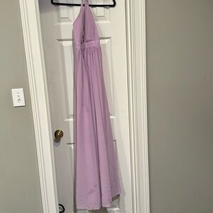 Pink Lily medium lavender backless maxi dress.  Great condition